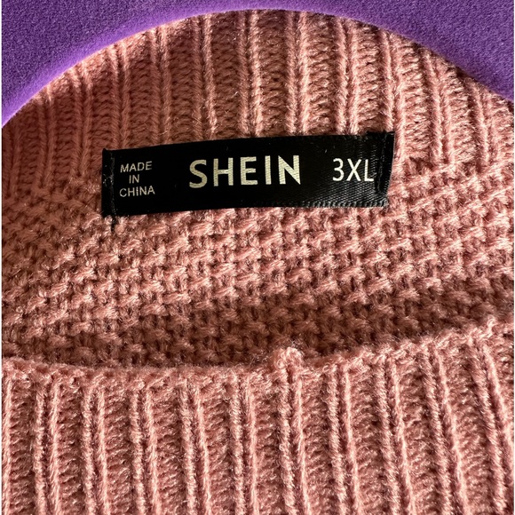 Cute color block sweater, Size 3XL, SHEIN - Picture 3 of 10